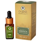 1 - Organic Harvest Essential Oil,  10 ml  Basil 