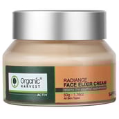 Organic Harvest Radiance Face Elixir Cream, 50 g for All Skin Types