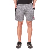 4 - Fitinc Melange Shorts with Both Side Safety Zippered Pockets,  XXL  Gray 
