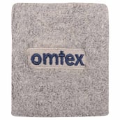Omtex Sweat Wrist Band,  Grey  3 Inches 
