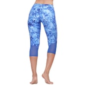 5 - Swee Women's Plain Leggings (SweeAth102),  Blue  Large 