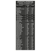 supplementfact - Bigg Nutrition Insane Bulk Mass and Weight Gainer,  2.2 lb  Chocolate 