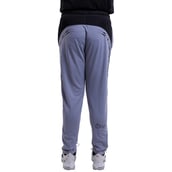 2 - Fitup Life Color Block Men Track Pants with Black Strip, Grey XXL