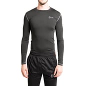 1 - Fitup Life Gym Wear Men Compression Full Sleeve,  Black  Large 