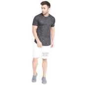 2 - Aesthetic Bodies Body Fit Curved Hem Tee,  Black  XS 