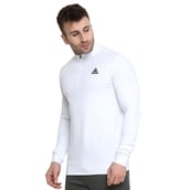 3 - Aesthetic Bodies Men's Dry Fit Drag Jacket, White Medium