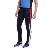 2 - Masch Mens Regular Fit Polyester Track Pants (MSTP 1218 CS SP2CLR NBRW), Navy Blue Small
