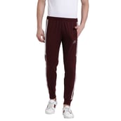 2 - Masch Mens Regular Fit Polyester Cotton Joggers (MSTP 1218 CS S2P1HLF CTNMRNW),  Maroon  Medium 