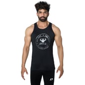 Decisive Fintess Gym Vest Tank Top, Black Large