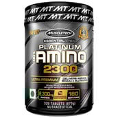 MuscleTech Platinum 100% Amino 2300,  320 tablet(s)  Unflavoured 