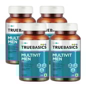 TrueBasics Multivit Men 30 tablet(s) Unflavoured - Pack Of 4