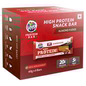 Hyp Whey Protein Bar (20g Protein),  6 Piece(s)/Pack  Almond Fudge 