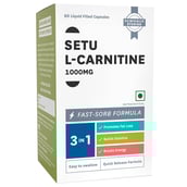 Setu L Carnitine,  60 capsules  Unlfavoured 
