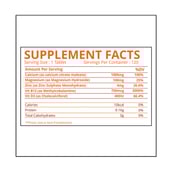 supplement - Simply Nutra Calcium Magnesium Zinc,  120 tablet(s)  Unflavoured 