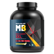 1 - MuscleBlaze Mass Gainer XXL,  6.6 lb  Banana Cream 