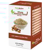 1 - NutroActive Whole Almond Flour with Skin, Unflavoured 0.200 kg