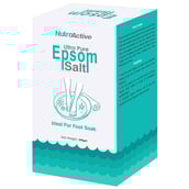 NutroActive Ultra Pure Epsom Salt,  350 g  Ideal for Foot Soak 