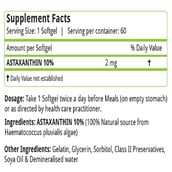 supplement - Natures Velvet Astaxanthin 2 mg, 60 softgels