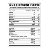 Supplement - HealthXP PRO BCAA 3 1 2, 0.94 lb 30 Servings Litchi