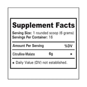 supplement - Nutrition Planet Citrulline Malate, 0.22 lb Unflavoured