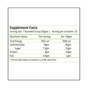 supplement - Natures Velvet Mass Gainer, 2.2 lb Chocolate