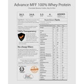 Supplement - MyFitFuel Advance MFF 100% Whey Protein, 4.4 lb Chocolate Banana Cookie