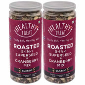 Healthy Treat Roasted 5 IN 1 Seed and Cranberry Mix (Pack of 2), Unflavoured 0.150 kg