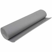 Strauss Yoga Mat, Grey 4 mm