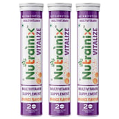 Nutrainix Vitalize Multivitamin Supplement, 20 tablet(s) Orange Pack of 3