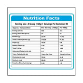 supplement - HealthXP Mass Gainer,  6.6 lb  Strawberry Cream 