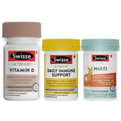 Swisse Vitamin D Immune Support Kids Multivitamins Combo, 3 Piece(s)/Pack