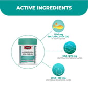 ingredients - Swisse Ultiboost Odourless High Strength Wild Fish Oil, 60 capsules