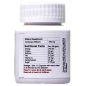 nutritioninfo - Nutrigod Cordyceps, 30 capsules
