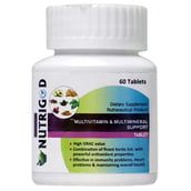 Nutrigod Multivitamin & Multimineral Support,  60 tablet(s)  Unflavoured 