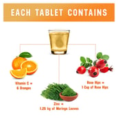 contains - Azani Active Nutrition Immunity Booster Orange, 20 tablet(s)