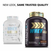 oldtonew - HealthXP Premium Series Whey Gold,  4.4 lb  Cookies & Cream 
