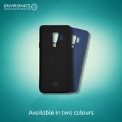 1 - Envirocover Silicon Back Cover for Samsung Galaxy S9 Plus,  with Radiation Protection Technology (Black) 