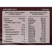 Nutrition - Endura Mass Weight Gainer, 2 lb Cappuccino