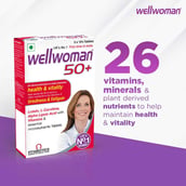 2 - Wellwoman 50+ - Health Supplements, Unflavoured 30 tablet(s)
