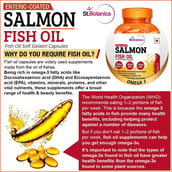 4 - St.Botanica Enteric Coated Salmon Fish Oil Omega 3,  60 softgels 