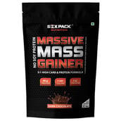 1 - Six Pack Nutrition Massive Mass Gainer, 2 lb Dark Chocolate