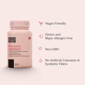 6 - SheNeed Prenatal Vitamins,  60 tablet(s)  Unflavoured 