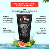5 - Man Arden Beard and Face Wash,  100 ml  Cleanse & Refresh 