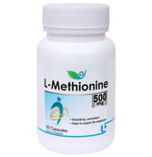 Biotrex L-Methionine (500 mg), 60 capsules