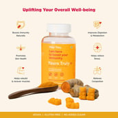 3 - Yours Truly Curcumin Enriched Immunity Gummies Mango Flavour, 30 gummies