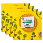 1 - Prolicious Coriander Khakhra,  Unflavoured (Pack of 4)  200 g 