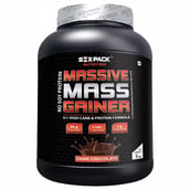 1 - Six Pack Nutrition Massive Mass Gainer, 6.6 lb Dark Chocolate