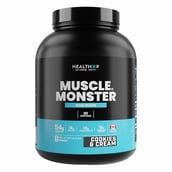 1 - HealthXP Muscle Monster Mass Gainer, 6.6 lb Vanilla