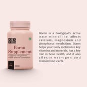 4 - SheNeed Better with Boron (3mg),  60 capsules 