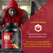 11 - MuscleBlaze Super Gainer Black OP, 4.4 lb Chocolate